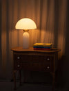 Peono Table Lamp – Alabaster Mid Century Art Deco Mushroom Light | Alsolight
