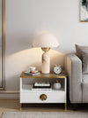 Peono Table Lamp – Alabaster Mid Century Art Deco Mushroom Light | Alsolight