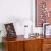 Peono Table Lamp – Alabaster Mid Century Art Deco Mushroom Light | Alsolight