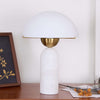 Peono Table Lamp – Alabaster Mid Century Art Deco Mushroom Light | Alsolight