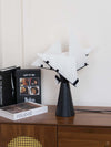 Pierre Chareau Table Lamp – Alabaster Elegant Modern Living Room Decor | Alsolight