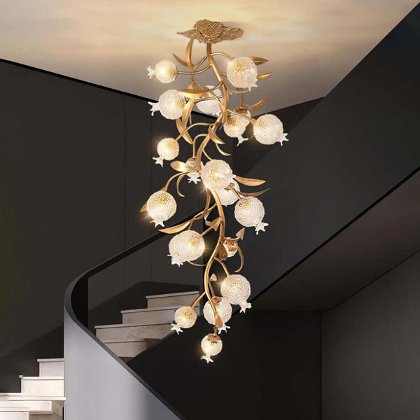Pomegranate Ceiling Lamp – Modern Style, Linear Beauty,Artistic Design | Alsolight