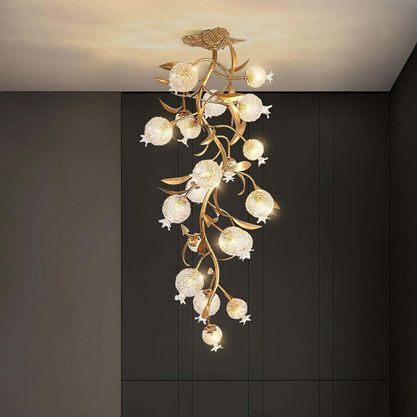 Pomegranate Ceiling Lamp – Modern Style, Linear Beauty,Artistic Design | Alsolight