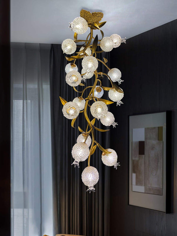 Pomegranate Ceiling Lamp – Modern Style, Linear Beauty,Artistic Design | Alsolight