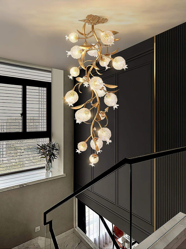 Pomegranate Ceiling Lamp – Modern Style, Linear Beauty,Artistic Design | Alsolight