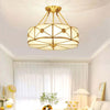 Preston Ceiling Lamp – American Simplicity Light Luxury Flower Lamp | Alsolight