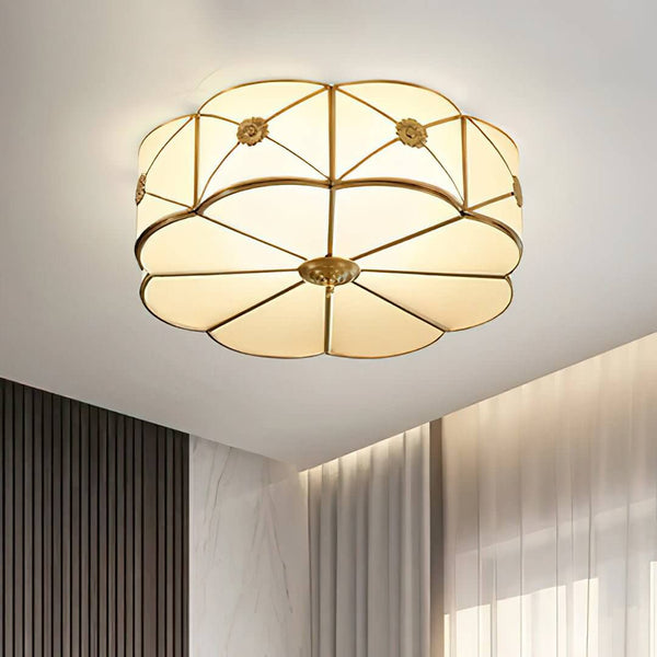 Preston Ceiling Lamp – American Simplicity Light Luxury Flower Lamp | Alsolight