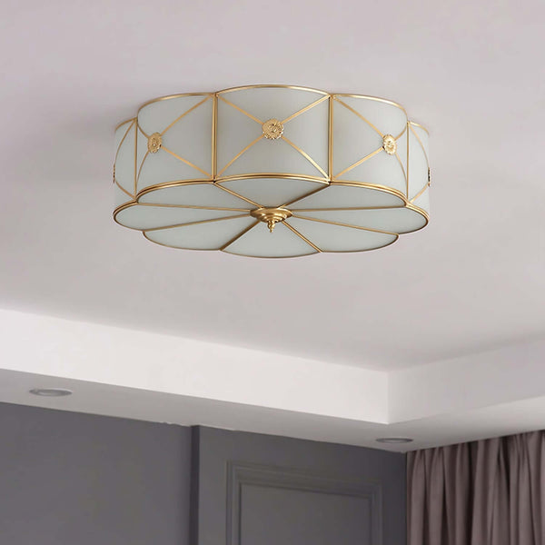 Preston Ceiling Lamp – American Simplicity Light Luxury Flower Lamp | Alsolight