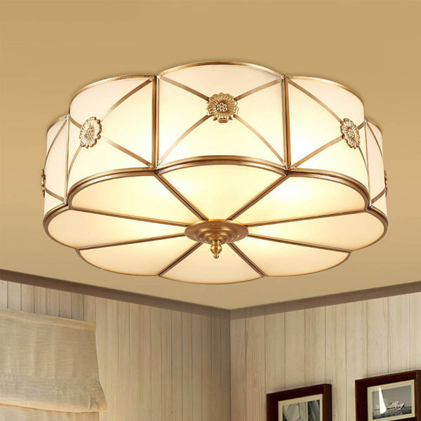Preston Ceiling Lamp – American Simplicity Light Luxury Flower Lamp | Alsolight