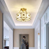 Preston Ceiling Lamp – American Simplicity Light Luxury Flower Lamp | Alsolight