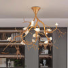 Prugna Brass Ceiling Lamp – Flower & Branch Shapes, Vintage Elegance | Alsolight
