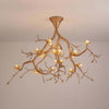 Prugna Brass Ceiling Lamp – Flower & Branch Shapes, Vintage Elegance | Alsolight