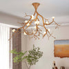 Prugna Brass Ceiling Lamp – Flower & Branch Shapes, Vintage Elegance | Alsolight
