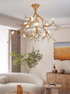 Prugna Brass Ceiling Lamp – Flower & Branch Shapes, Vintage Elegance | Alsolight