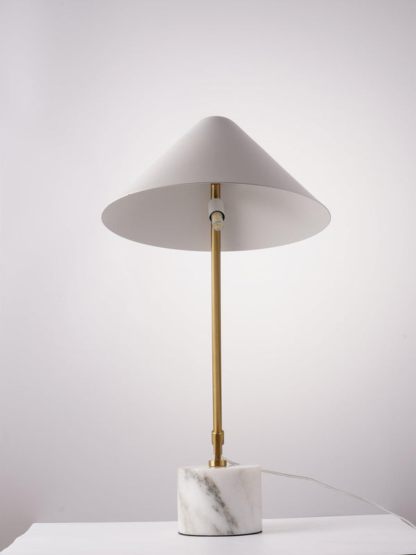 Qunxa Table Lamp – Cream Light, Minimalist Look, Medieval Style | Alsolight
