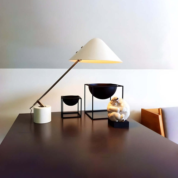 Qunxa Table Lamp – Cream Light, Minimalist Look, Medieval Style | Alsolight