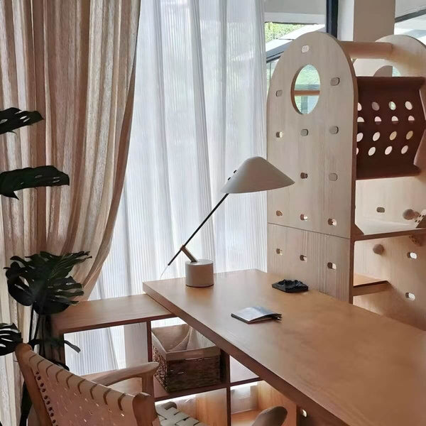 Qunxa Table Lamp – Cream Light, Minimalist Look, Medieval Style | Alsolight