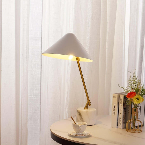 Qunxa Table Lamp – Cream Light, Minimalist Look, Medieval Style | Alsolight