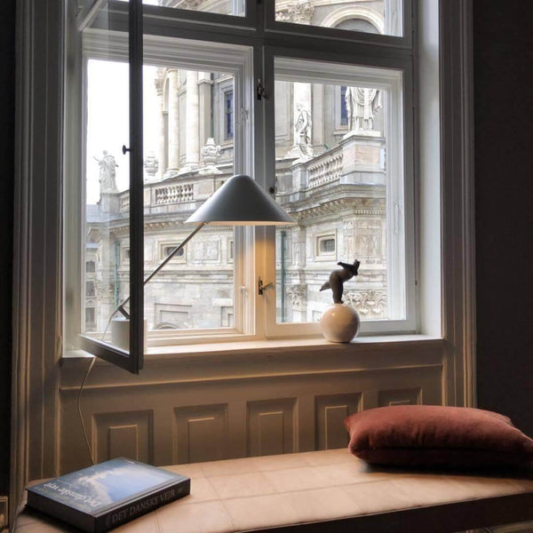 Qunxa Table Lamp – Cream Light, Minimalist Look, Medieval Style | Alsolight
