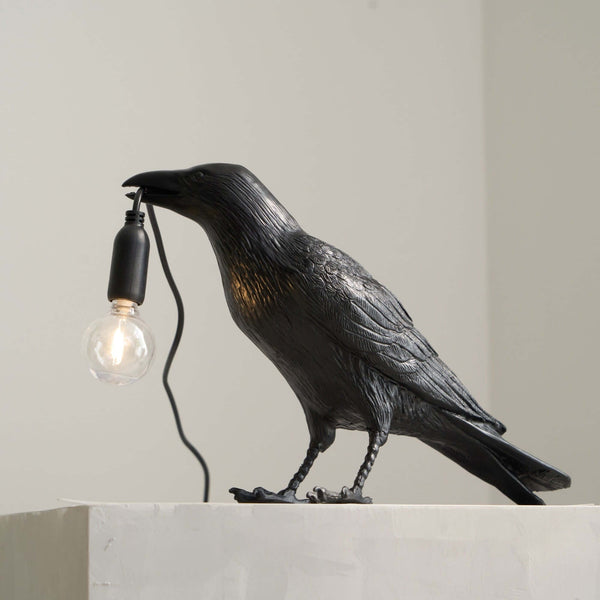 Raven Shape Crow Table Lamp – Unique & Modern Accent Lighting | Alsolight