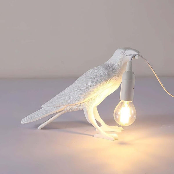 Raven Shape Crow Table Lamp – Unique & Modern Accent Lighting | Alsolight
