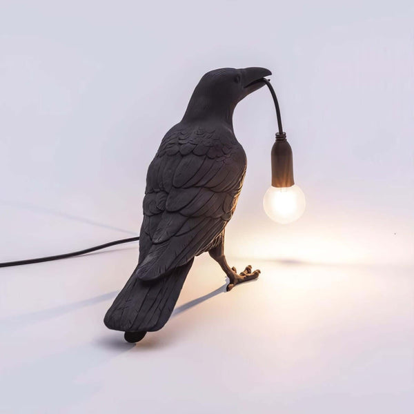 Raven Shape Crow Table Lamp – Unique & Modern Accent Lighting | Alsolight