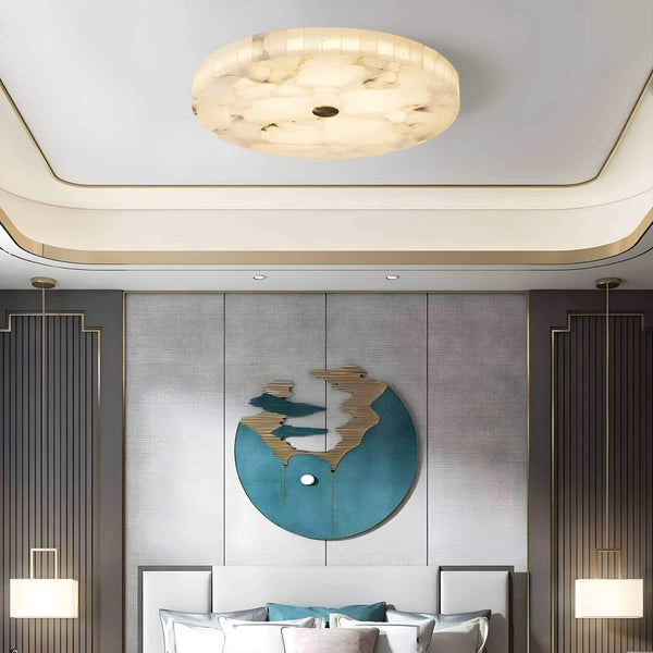 Redhedo Alabaster Ceiling Lamp – Minimalist Style Modern Lighting | Alsolight