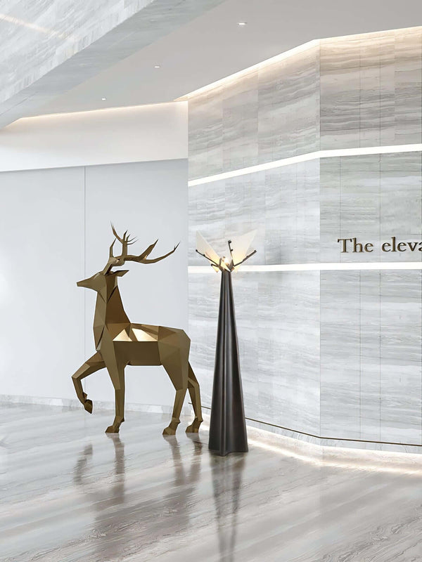 Religieuse Floor Lamp – Elegant Resin & Alabaster Lighting for Any Room | Alsolight