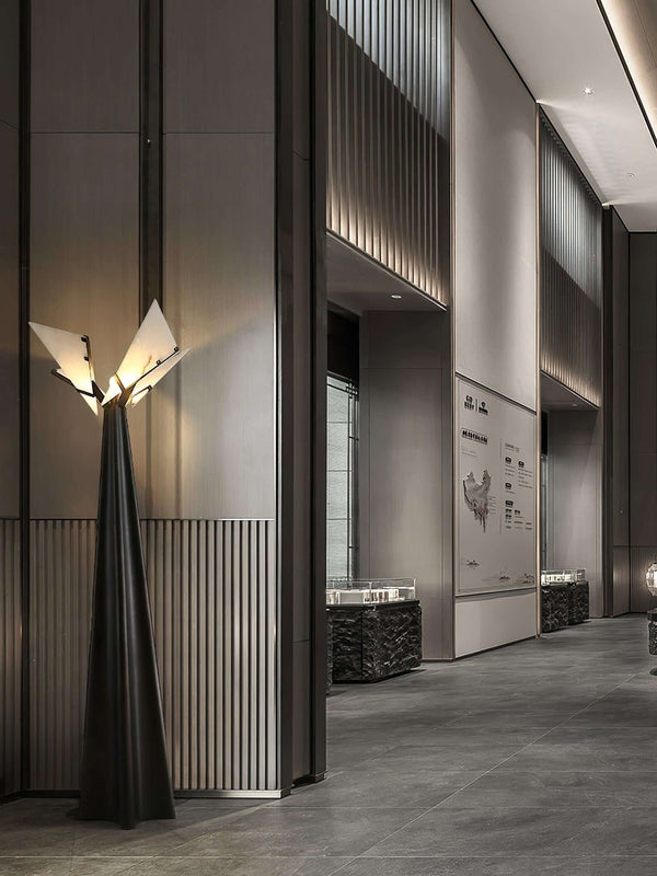 Religieuse Floor Lamp – Elegant Resin & Alabaster Lighting for Any Room | Alsolight