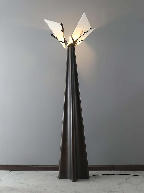 Religieuse Floor Lamp – Elegant Resin & Alabaster Lighting for Any Room | Alsolight