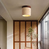 Ridge Artisan Ceiling Lamp – Japanese Wabi-Sabi Aisle Travertine Light | Alsolight