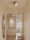 Ridge Artisan Ceiling Lamp – Japanese Wabi-Sabi Aisle Travertine Light | Alsolight