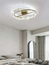 Round Crystal Rings Ceiling Lamp – Elegant Modern Lighting | Alsolight