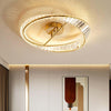 Round Crystal Rings Ceiling Lamp – Elegant Modern Lighting | Alsolight