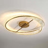Round Crystal Rings Ceiling Lamp – Elegant Modern Lighting | Alsolight
