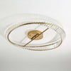 Round Crystal Rings Ceiling Lamp – Elegant Modern Lighting | Alsolight