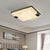 Sikweya Ceiling Light, Square Flush Mount, Modern Living Room Design | Alsolight