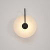 Slanciu Round Alabaster Wall Light – Elegant Brass Accent Lamp | Alsolight