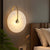 Slanciu Round Alabaster Wall Light – Elegant Brass Accent Lamp | Alsolight