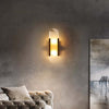 Slanciu Wall Light – Handcrafted Alabaster & Brass Wall Lamp | Alsolight