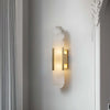 Slanciu Wall Light – Handcrafted Alabaster & Brass Wall Lamp | Alsolight