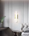 Slanciu Wall Light – Handcrafted Alabaster & Brass Wall Lamp | Alsolight