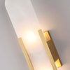 Slanciu Wall Light – Handcrafted Alabaster & Brass Wall Lamp | Alsolight