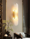 Slanciu Wall Light – Handcrafted Alabaster & Brass Wall Lamp | Alsolight