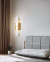 Slanciu Wall Light – Handcrafted Alabaster & Brass Wall Lamp | Alsolight