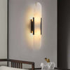 Slanciu Wall Light – Handcrafted Alabaster & Brass Wall Lamp | Alsolight