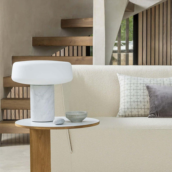Solid Table Lamp - Marble Simple and Stylish Small Bedside Lamp | Alsolight