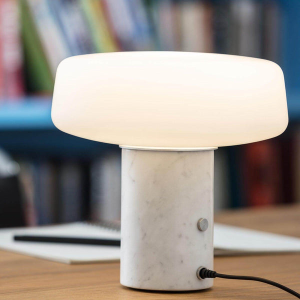 Solid Table Lamp - Marble Simple and Stylish Small Bedside Lamp | Alsolight
