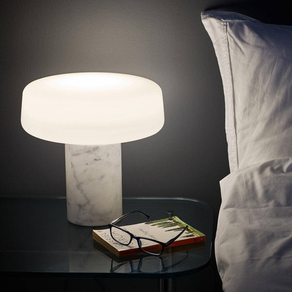 Solid Table Lamp - Marble Simple and Stylish Small Bedside Lamp | Alsolight
