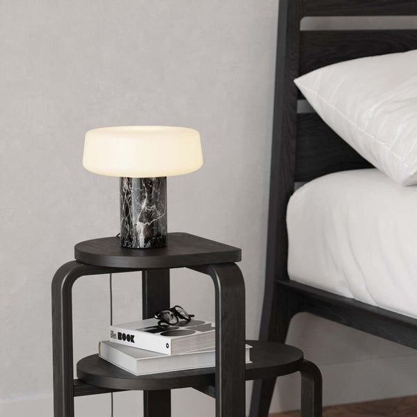 Solid Table Lamp - Marble Simple and Stylish Small Bedside Lamp | Alsolight
